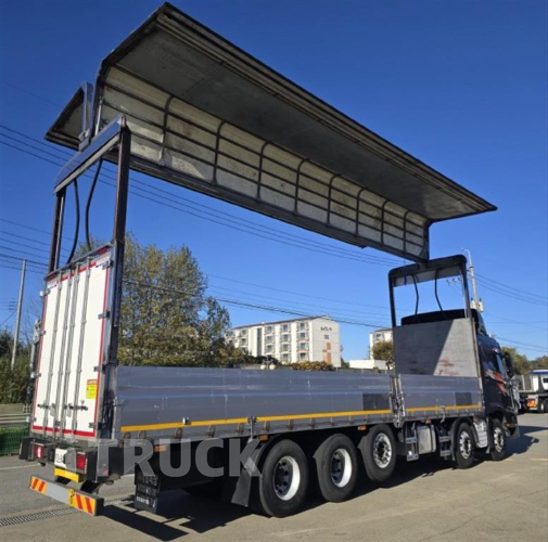 현대 트라고엑시언트 540 앞축 상승윙바디 25톤 오토 8