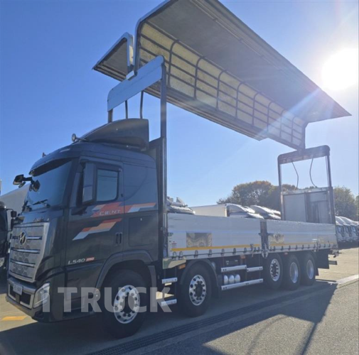 현대 트라고엑시언트 540 앞축 상승윙바디 25톤 오토 6