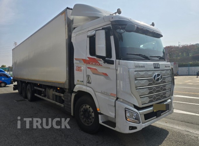 현대 엑시언트 540 후축 윙바디 16톤 오토 리타더 0