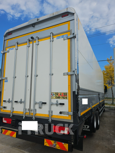 타타대우 프리마 320 후축 상승윙바디 9톤 수동 14