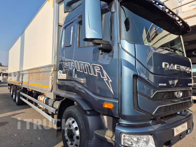 타타대우 프리마 320 후축 윙바디 11톤 오토 2