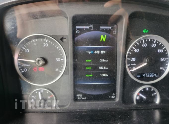 타타대우 프리마 480 후축 윙바디 17톤 오토 17