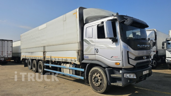 타타대우 프리마 420 후축 상승윙바디 16톤 오토