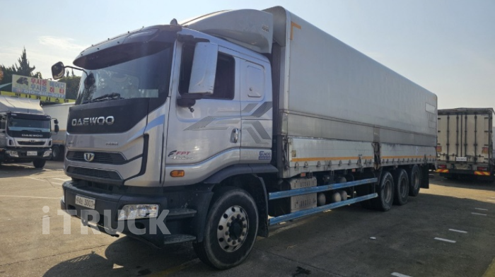 타타대우 프리마 420 후축 상승윙바디 16톤 오토 2