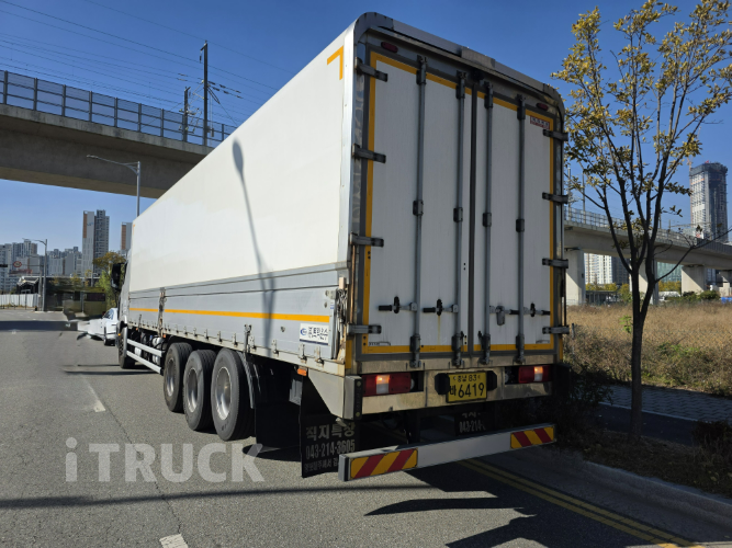 현대 엑시언트 540 후축 윙바디 18톤 오토 2