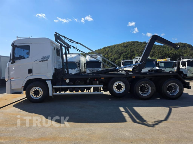 현대 트라고 암롤 440 26톤 수동 앞축 8