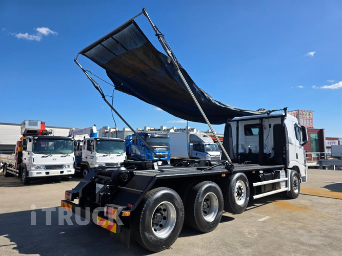 현대 트라고 암롤 440 26톤 수동 앞축 10