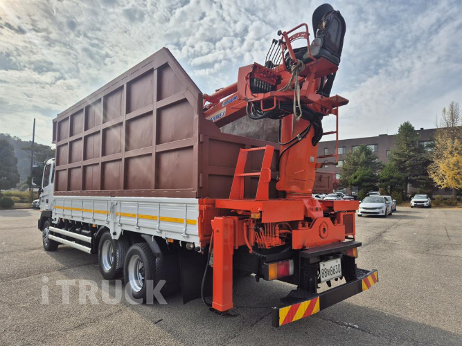 현대 메가트럭 집게차 280 5톤 수동 없음(순정) 5