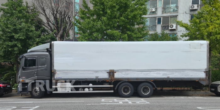 타타대우 프리마 420 십바리 윙바디 14톤 오토