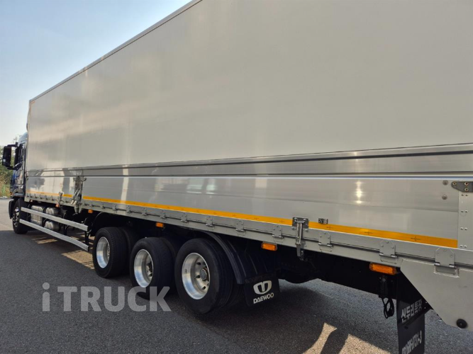 타타대우 프리마 320 후축 윙바디 11톤 오토 7