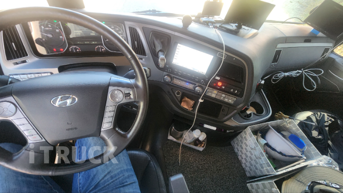 현대 엑시언트 430 십바리 윙바디 14톤 오토 12