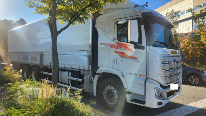 현대 엑시언트 430 십바리 윙바디 14톤 오토 0