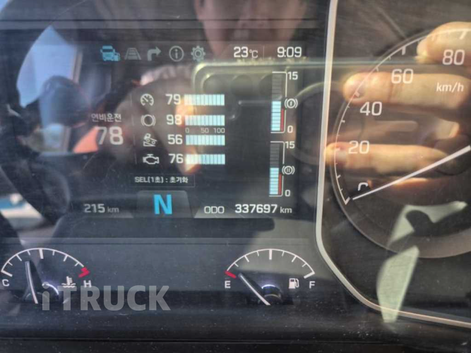 현대 엑시언트 집게차 350 9.5톤 수동 없음(순정) 10