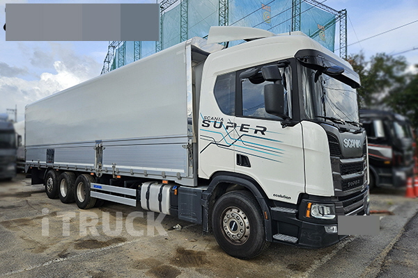 스카니아 R 후축 윙바디 24톤 오토 리타더 0