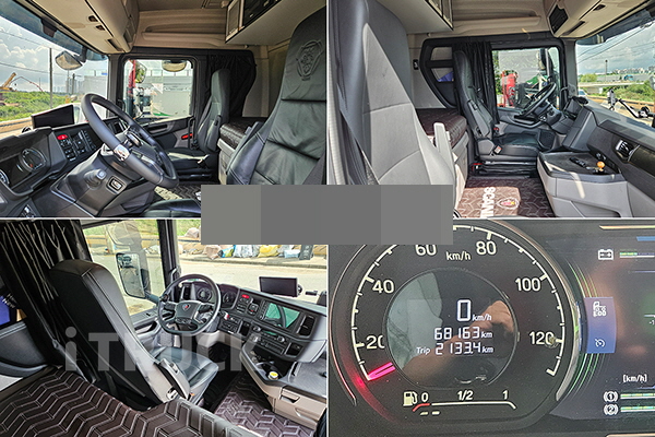 스카니아 R 후축 윙바디 24톤 오토 리타더 8