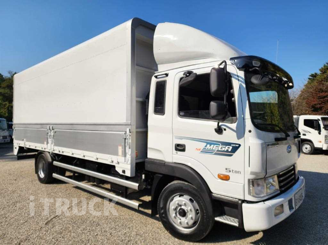 현대 메가트럭 260 단바리 윙바디 5톤 수동