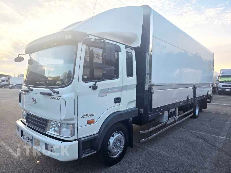 현대 메가트럭 270 단바리 냉장윙 4.5톤 수동 0