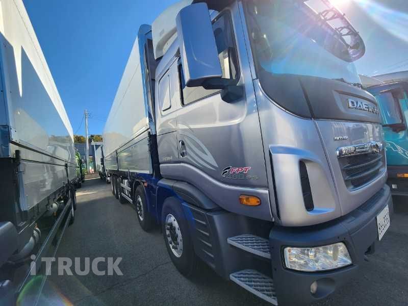 타타대우 프리마 480 앞축 윙바디 24톤 오토