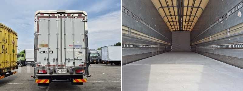 만 320 후축 윙바디 12.5톤 오토 8