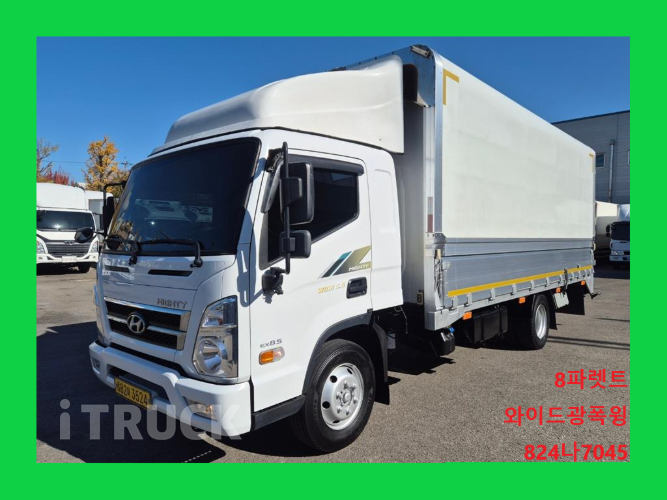 현대 올뉴마이티 3.5톤 광폭 윙바디 슈퍼캡 0