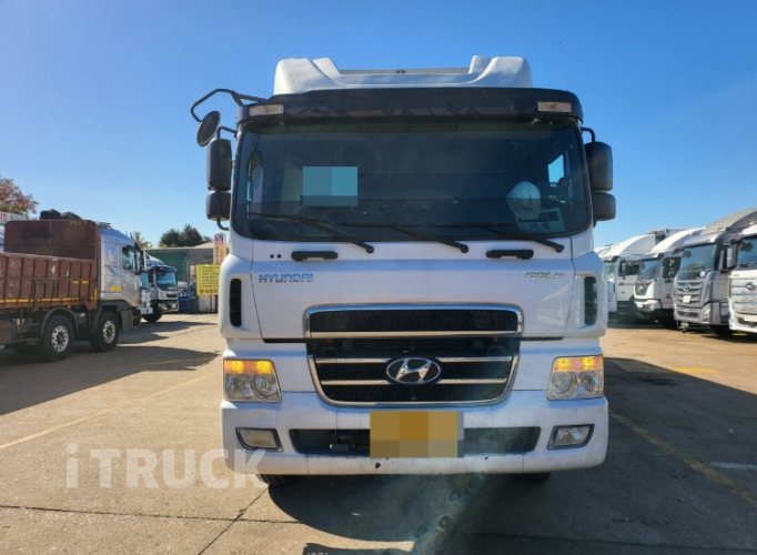 현대 메가트럭 와이드캡 300 후축 냉동탑 7.5톤 수동 2