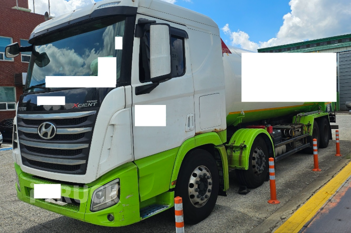 현대 트라고엑시언트 520 앞사바리 카고 19.5톤 오토 리타더 2