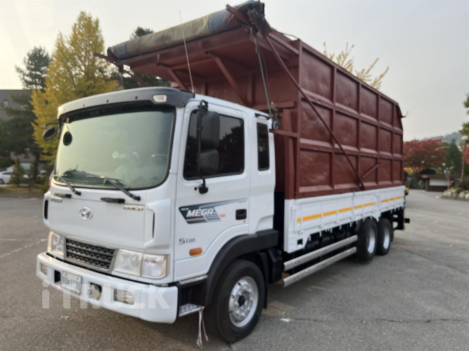 현대 메가트럭 집게차 280 5톤 수동 없음(순정) 0