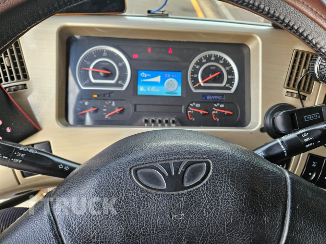 타타대우 노부스 280 후축 냉동 컨테이너탑 7.5톤 수동 9