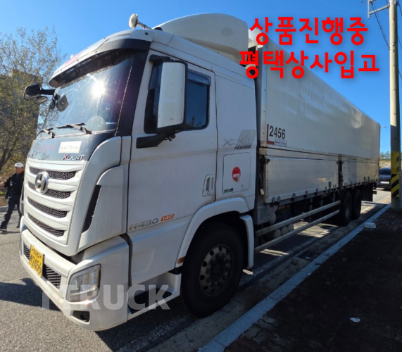 현대 엑시언트 430 십바리 윙바디 14톤 오토 4