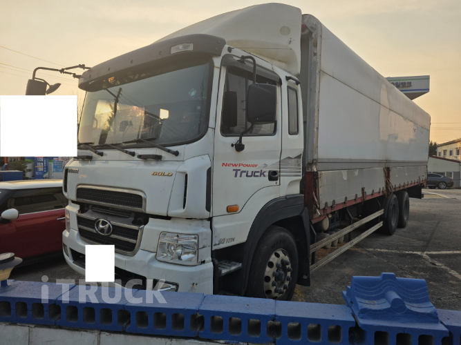 현대 뉴파워트럭 380 십바리 윙바디 14톤 수동