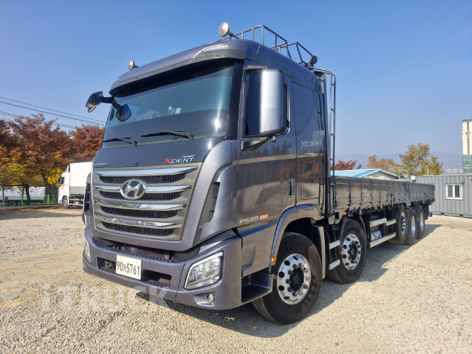 현대 엑시언트 540 앞축 카고 25톤 오토 리타더 2