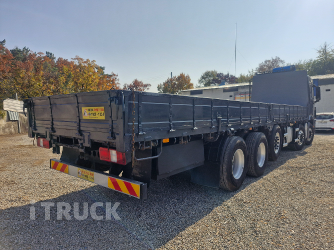 현대 엑시언트 540 앞축 카고 25톤 오토 리타더 7