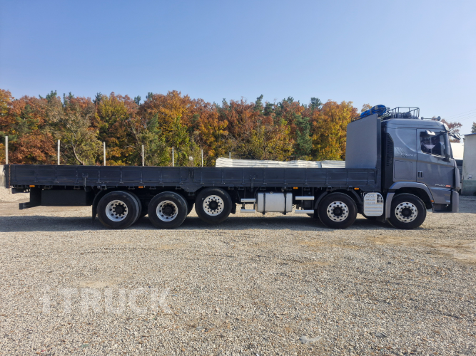 현대 엑시언트 540 앞축 카고 25톤 오토 리타더 8