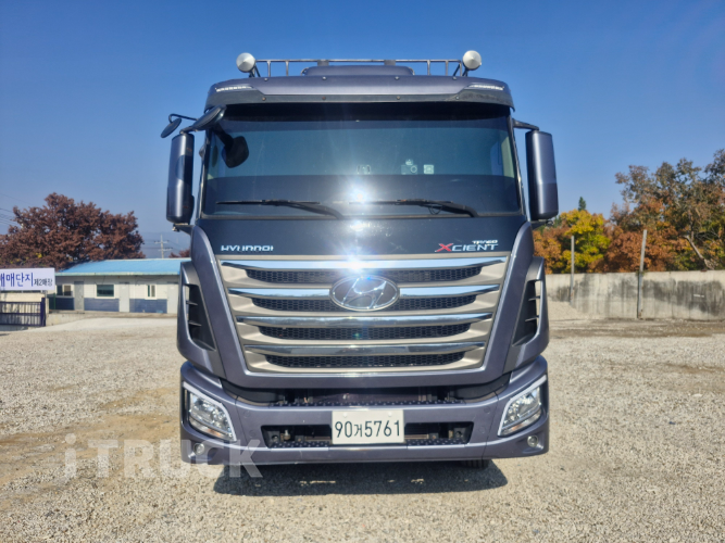 현대 엑시언트 540 앞축 카고 25톤 오토 리타더 1