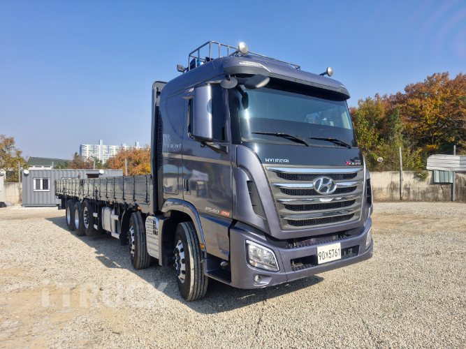 현대 엑시언트 540 앞축 카고 25톤 오토 리타더