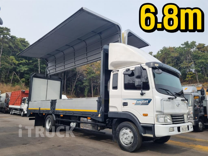 현대 메가트럭 280 단바리 윙바디 5톤 수동 0