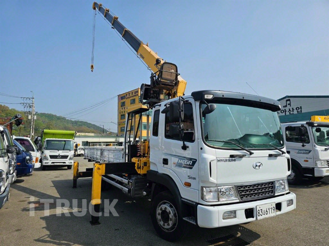 현대 카고크레인 없음(순정) 메가트럭 5톤 6