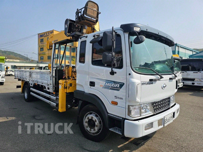 현대 카고크레인 없음(순정) 메가트럭 5톤 2