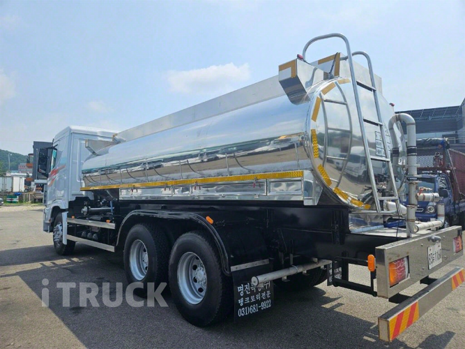 현대 살수차 엑시언트 스텐탱크 15,200L 수동 3