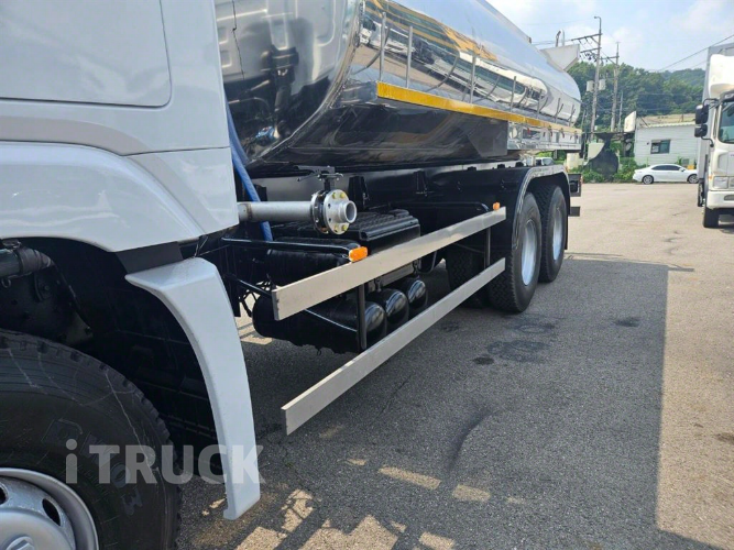 현대 살수차 엑시언트 스텐탱크 15,200L 수동 9