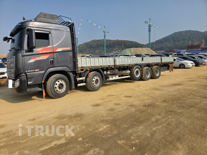 현대 엑시언트 540 앞축 카고 25톤 수동