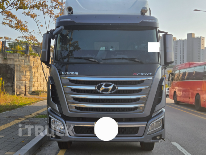 현대 엑시언트 540 앞축 상승윙바디 25톤 오토 리타더