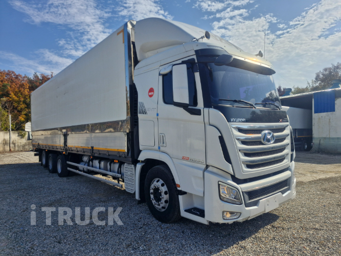 현대 엑시언트 350 후축 상승윙바디 12.1톤 수동 2