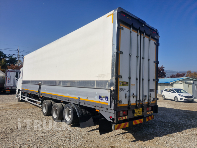 현대 엑시언트 350 후축 상승윙바디 12.1톤 수동 5