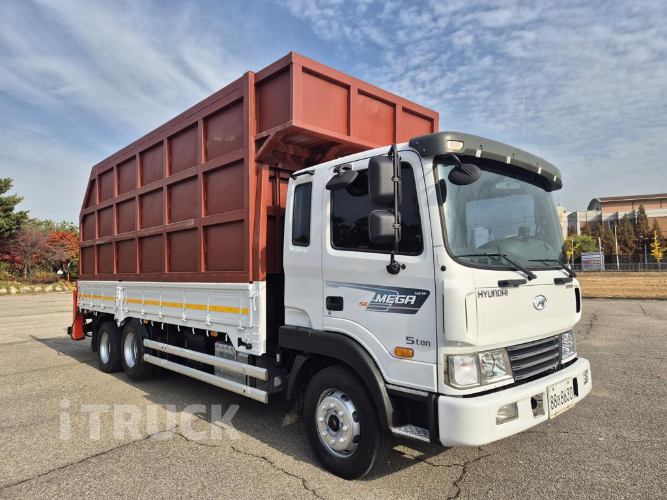 현대 메가트럭 집게차 280 5톤 수동 없음(순정) 0