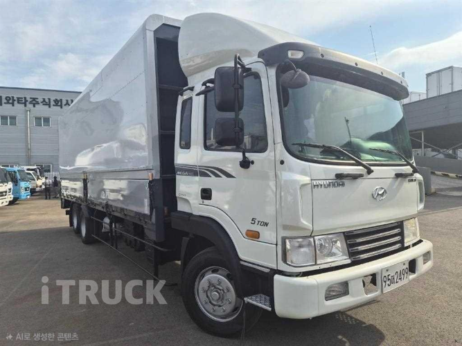 현대 메가트럭 250 후축 윙바디 4.5톤 수동 2