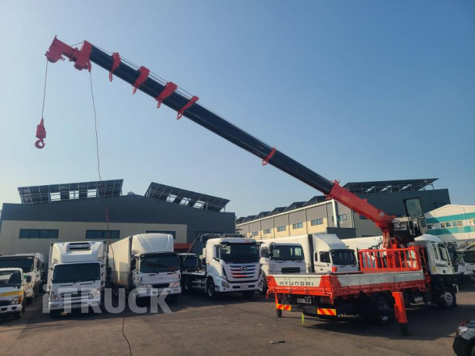 현대 카고크레인 없음(순정) 메가트럭 7.5톤 9