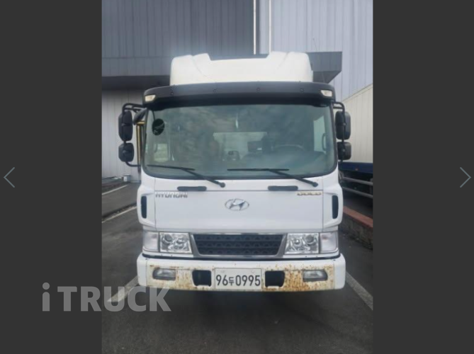 현대 메가트럭 280 단바리 냉동탑 5톤 수동 1