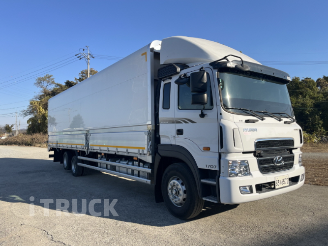 현대 메가트럭 와이드캡 300 후축 윙바디 8톤 수동 2