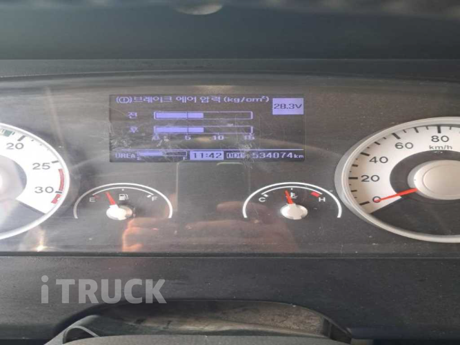 현대 메가트럭 280 앞축 카고 4.5톤 수동 14